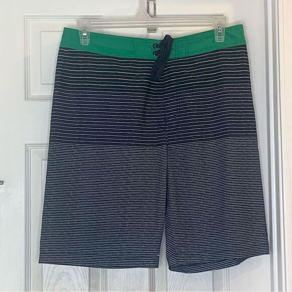 Prana Board Shorts Striped Size 34 - Picture 1 of 9